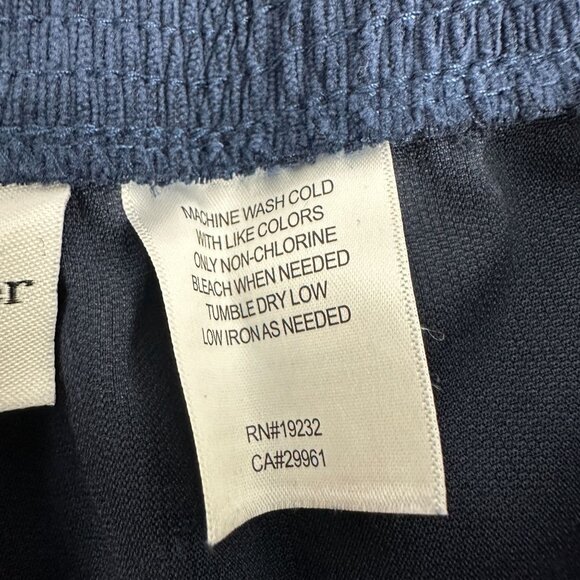 Alfred Dunner Size 14 Classics Proportioned Short Navy Pants Classic Fit - Picture 6 of 7